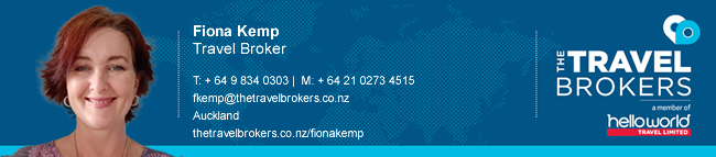 The Travel Brokers Travel Professional Fiona Kemp - Auckland