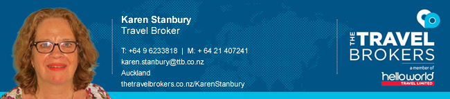 The Travel Brokers Travel Professional Karen Stanbury - Auckland