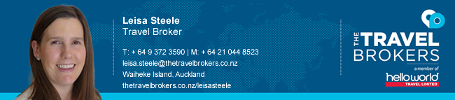 Travel Professional Liesa Steele - Auckland