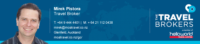 Travel Professional Mirek Pistora - Auckland