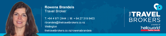 The Travel Brokers Travel Professional Rowena Brandeis - Wellington