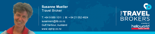 Travel Professional Susanne Mueller - Auckland