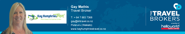 The Travel Brokers Travel Professional Kay Humphries Travel -Putururu