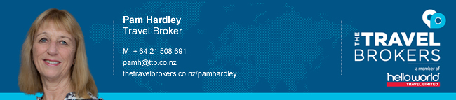 The Travel Brokers Travel Professional Pam Hardley - Auckland