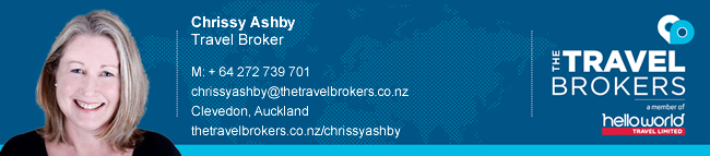 The Travel Brokers Travel Professional Chrissy Ashby - Auckland