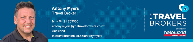 Travel Professional Antony Myers - Auckland