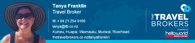 The Travel Brokers Travel Professional Tanya Franklin - Auckland