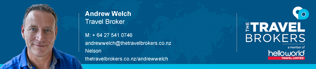 Travel Broker Travel Professional Andrew Welch - Nelson