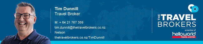 Travel Professional Tim Dunnill - Nelson